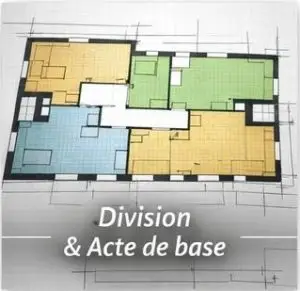 Géomètre expert division immeuble acte de base Bruxelles