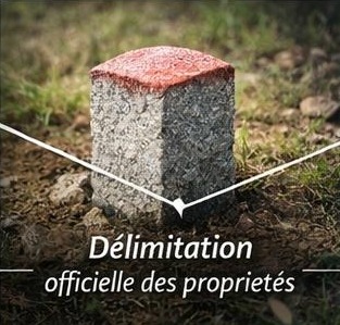 Bornage et délimitation de propriété par géomètre expert